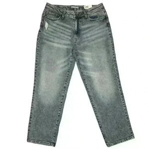 Sonoma Straight Leg Vintage Style Jeans Womens 14 High Rise NWT